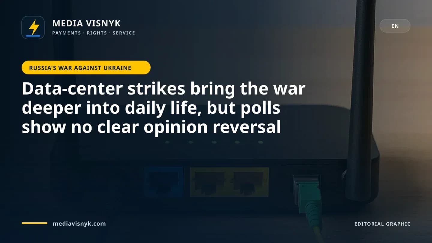 Image accompanying «Data-center strikes bring the war deeper into daily life, but polls show no clear opinion reversal»
