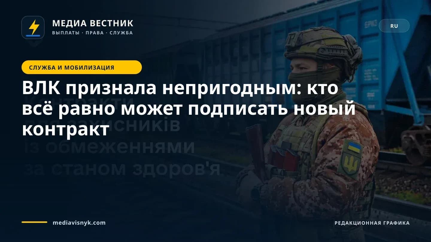 Украинский военнослужащий охраняет железную дорогу