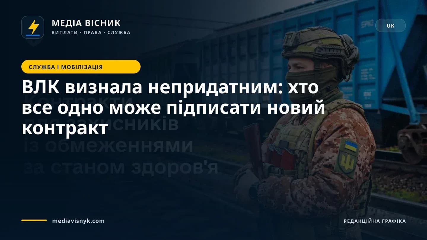 Український військовослужбовець охороняє залізницю
