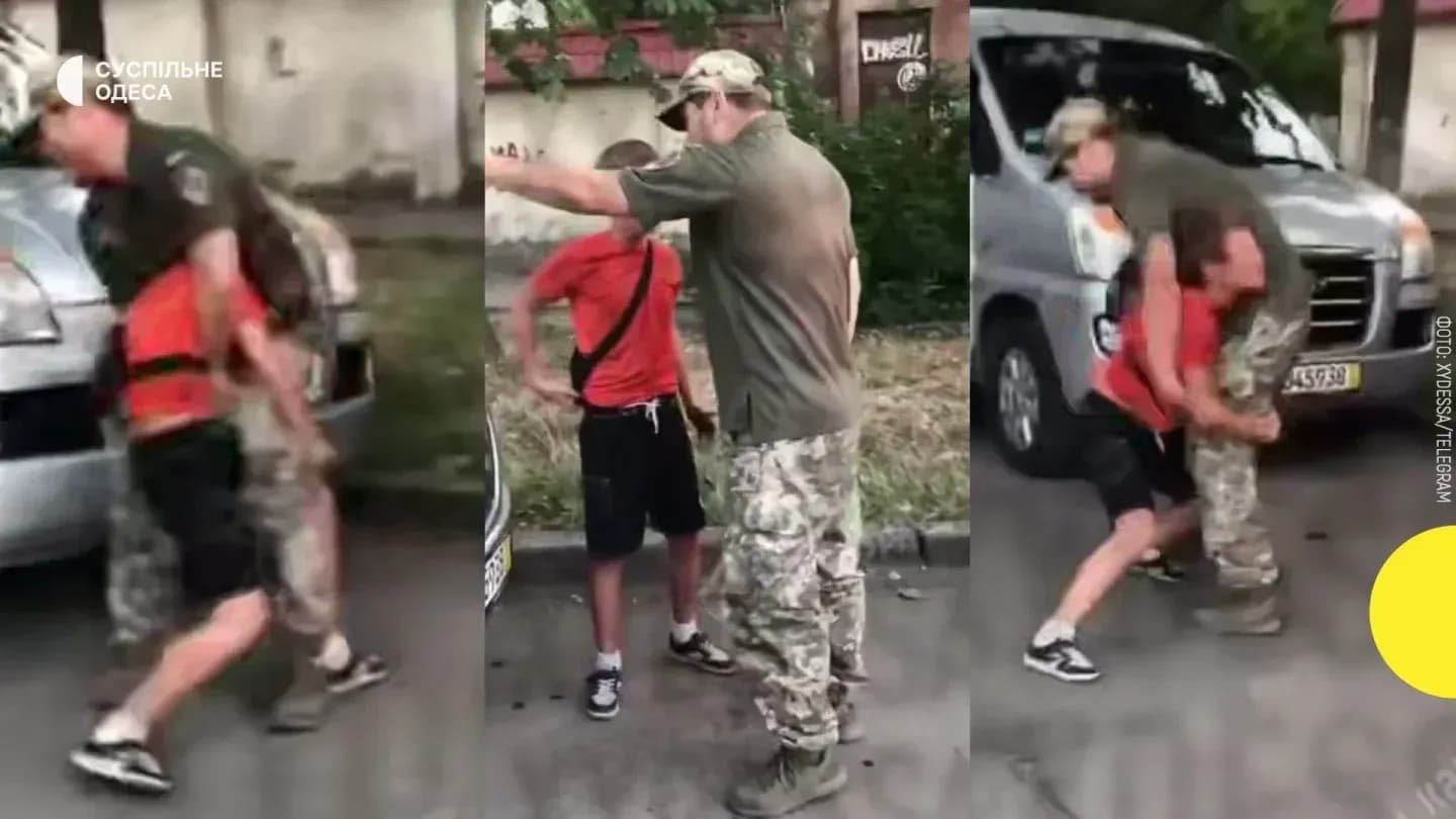 Image accompanying «‘I’m completely alone’: viral video of a child after his father was taken by a Ukrainian recruitment centre raises a harder question»